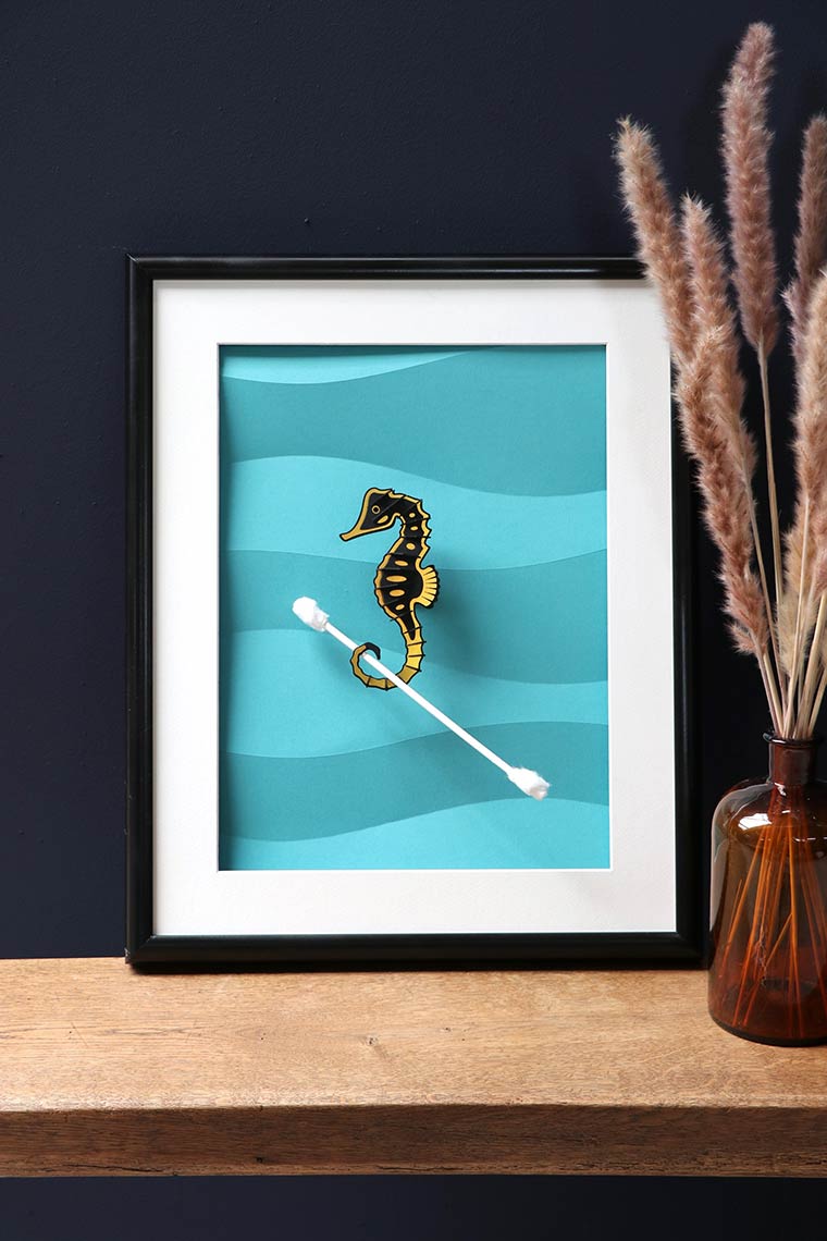 Sea Horse - Hippocampe à assembler Assembli